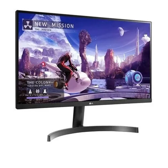 LG 27인치 모니터 QHD 27QN600 75Hz 와이드 평면
