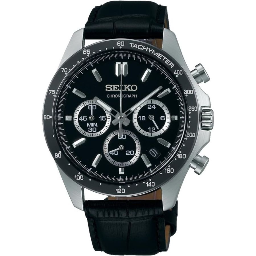 [해외] SEIKO SELECTION SBTR021 손목시계 쿼츠 크로노그래프 블랙