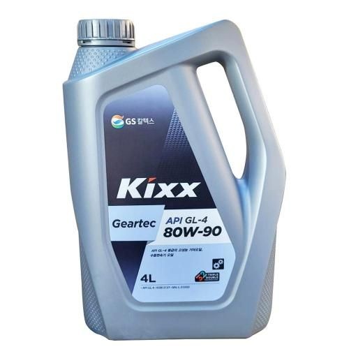 GS칼텍스 기어오일 Kixx Geartec GL-4 80W-90_4/4L 8260389