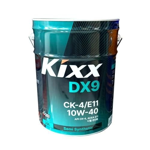 GS칼텍스 엔진오일(디젤) Kixx DX9 CK-4/10W-40_20L(E11) 8260264