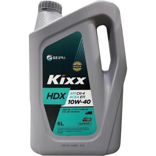 GS칼텍스 엔진오일(디젤) Kixx HDX CK-4/10W-40_3/6L(E11) 8260255
