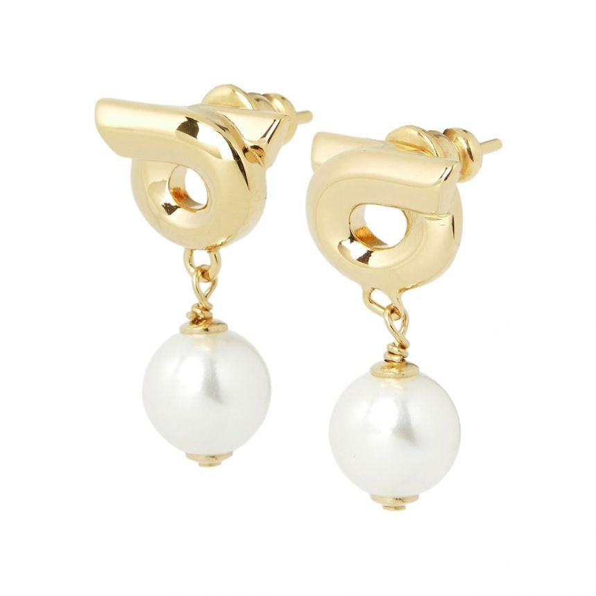FERRAGAMO 간치니 여성 귀걸이 760780 0776601