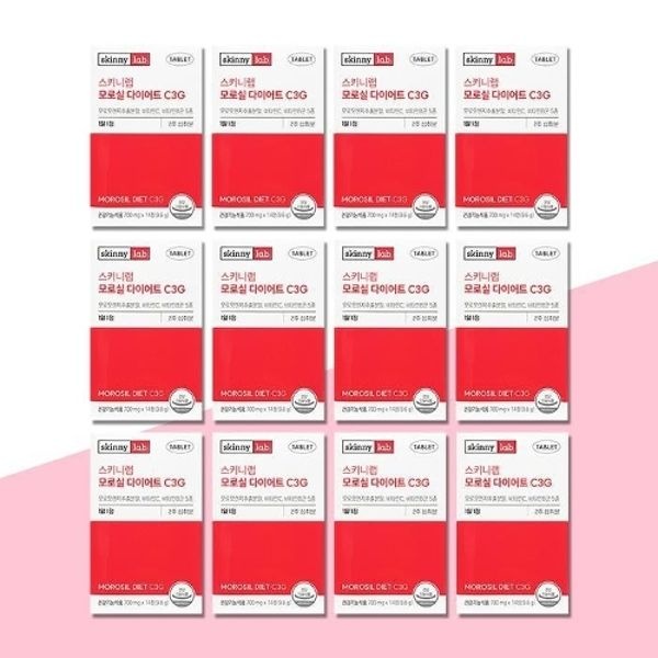 스키니랩 모로실 다이어트 C3G 700mg x 14정 x 12박스(6...