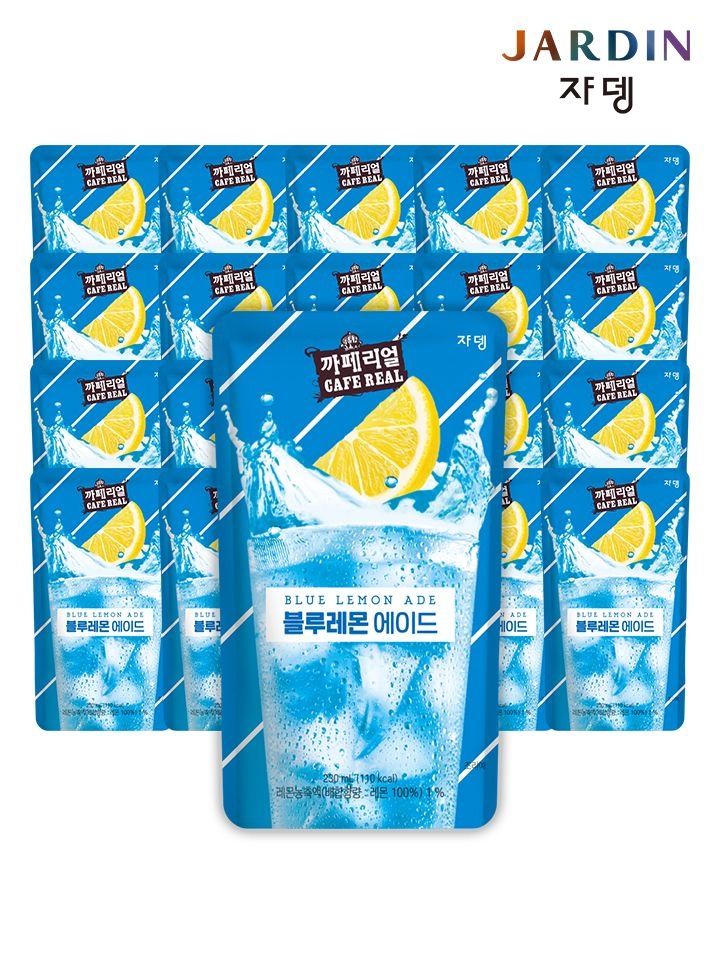 쟈뎅 까페리얼 블루레몬에이드 230ml x 20개