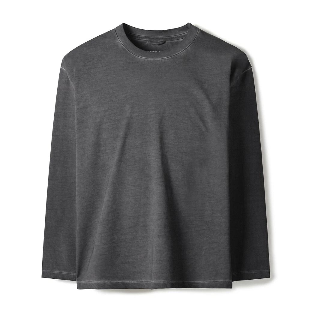 [정상가199,000원]가먼트다이 긴팔 티셔츠(SHTAM25501CHX)