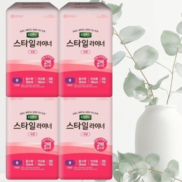[디펜드] 디펜드 요실금 스타일 라이너 여성용 무향 롱 28매 4팩 ...