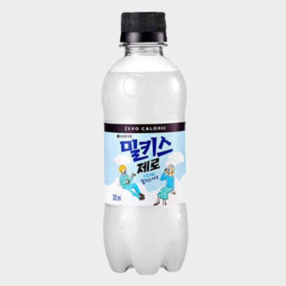 쑤니 밀키스 제로 300ML 12개 밀크소다 제로슈가