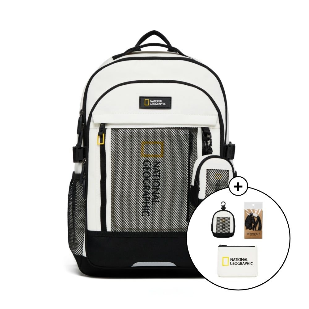 K261KBG560 코닉 백팩 WHITE