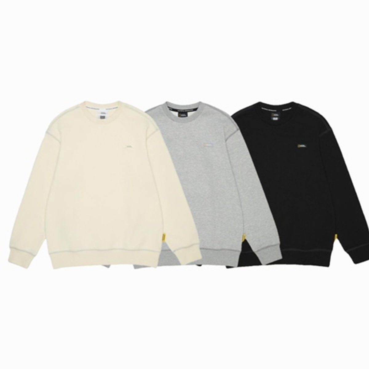 내셔널지오그래픽 키즈 K265USW010 스몰로고 맨투맨 기본 데일리룩 K265USW01000U 1104590140