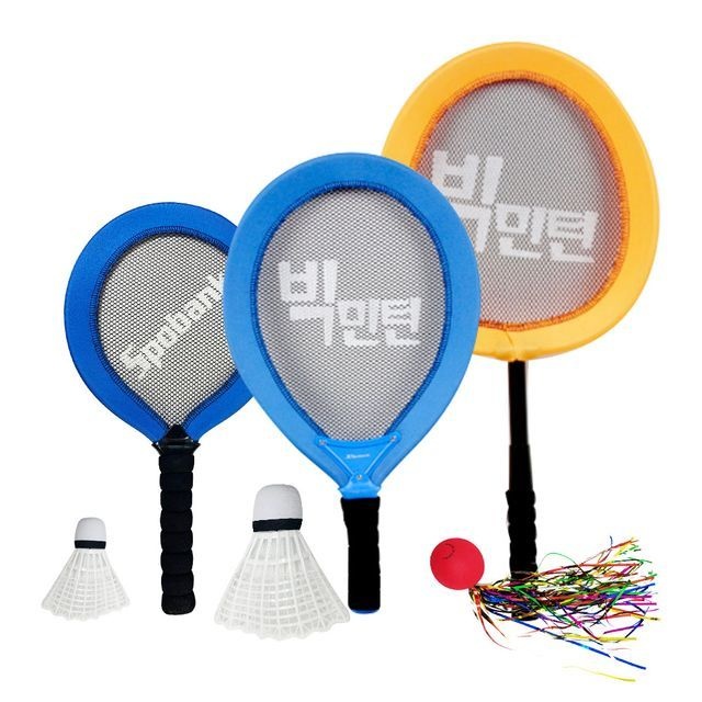 스포뱅크 빅민턴 왕배드민턴 놀이 세트 캠핑 야외활동