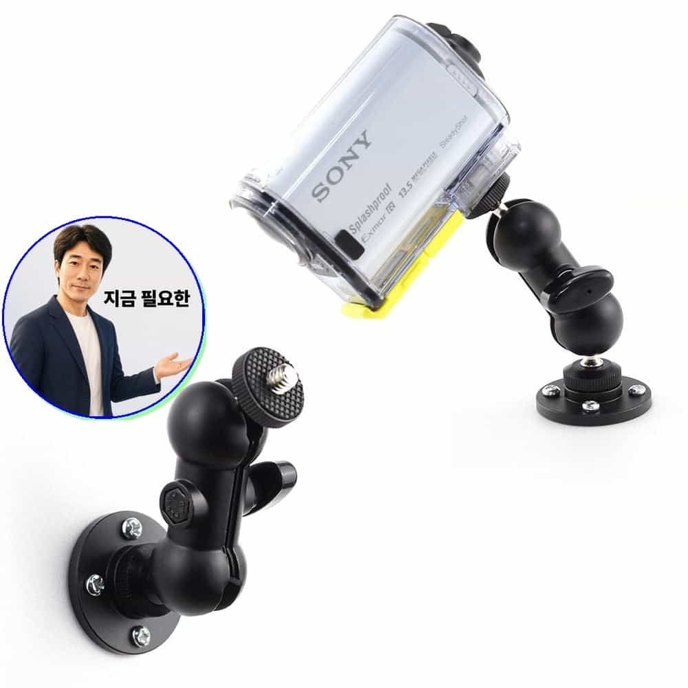 쌍문상회 협력사 지금 필요한 고정 샤오미 호환 CCTV 마운트 플랜 벽면 액션캠 소니 나사