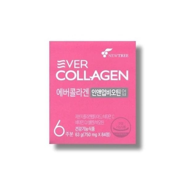 [패션플러스][기타]에버콜라겐 인앤업 비오틴 업 750mg 84정 1박스 /wb_26123941_673957