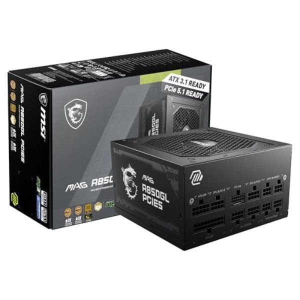 [해외] MSI MAG A850GL PCIE5 850W 80플러스 골드 파워