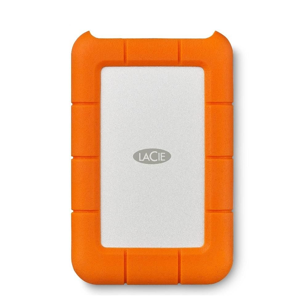 [해외] LaCie Rugged USB-C 4TB 외장하드 휴대용 HDD 방수 방진 낙하보호