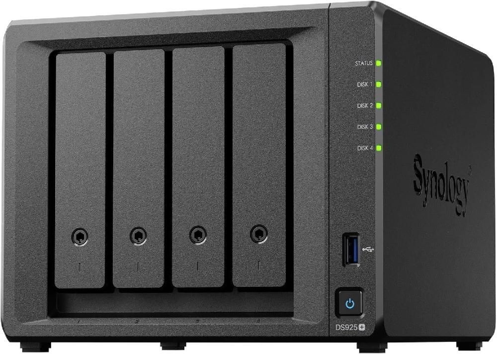 [해외] Synology DiskStation DS925+4베이 NAS 디스크리스 2.5GbE