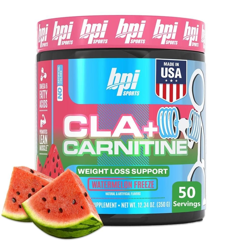 [해외] BPI스포츠 CLA+카르니틴 체지방 관리 카페인프리(수박맛 50인분)