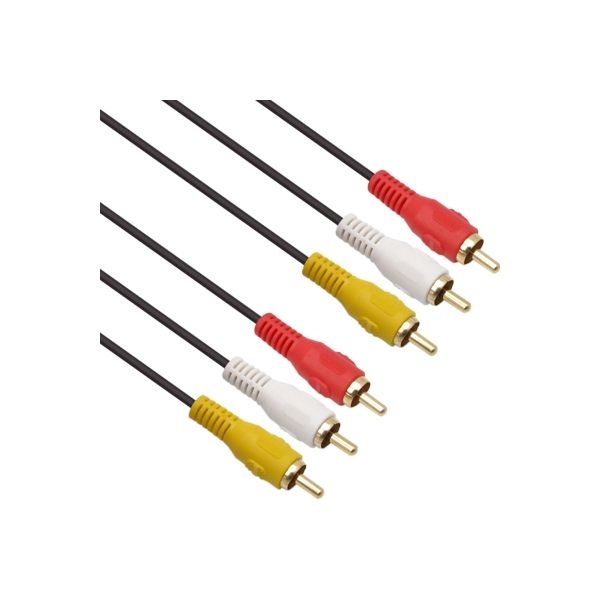 강원전자 NMA-3R030N NETmate RCA 3선 케이블(2.8Ø) 3M
