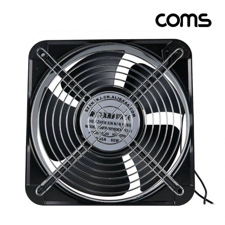 협력업체 AC 전원 대형 쿨링팬 선풍기 쿨러 그릴 먼지유입 방지 200mm BD948