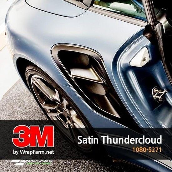 3M [2080-S271] 썬더 클라우드 반광 차량 셀프 랩핑 PPF 카스킨 생활보호 패키지 마프로 에이버리 크롬 (2740733A)