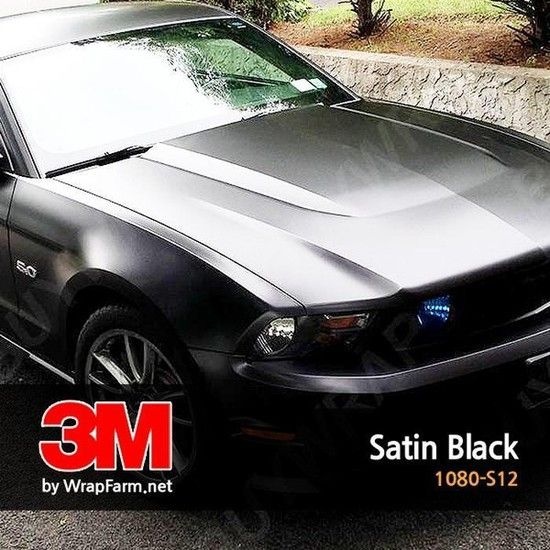 3M [2080-S12] 사틴 블랙 반광 차량 셀프 랩핑 필름 PPF 카스킨 생활보호 패키지 마프로 에이버리 크롬 (2740738A)