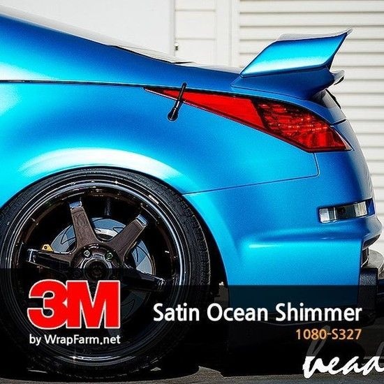 3M [2080-S327] 오션 쉬머 반광 차량 셀프 랩핑 PPF 시트지 카스킨 생활보호 패키지 마프로 에이버리 크롬 (2740731A)