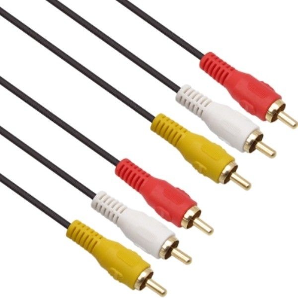 강원전자 (NETmate) NMA-3R050N RCA 3선 케이블2.8Ø 5m