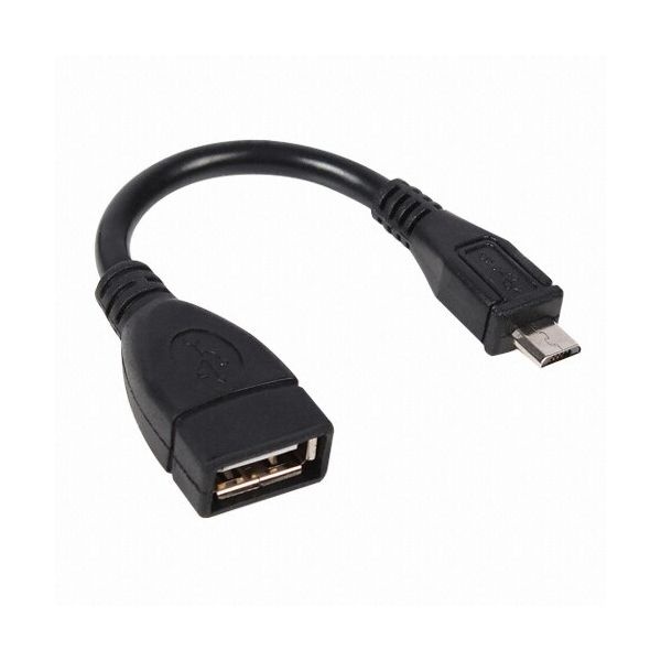 강원전자 [NM-OTG01K] NETmate NM-OTG01K 모바일 USB OTG 케이블(블랙) 0.1m
