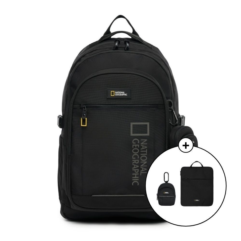내셔널지오그래픽 정상가 169 000원 N261ABG560 마일드 백팩 BLACK