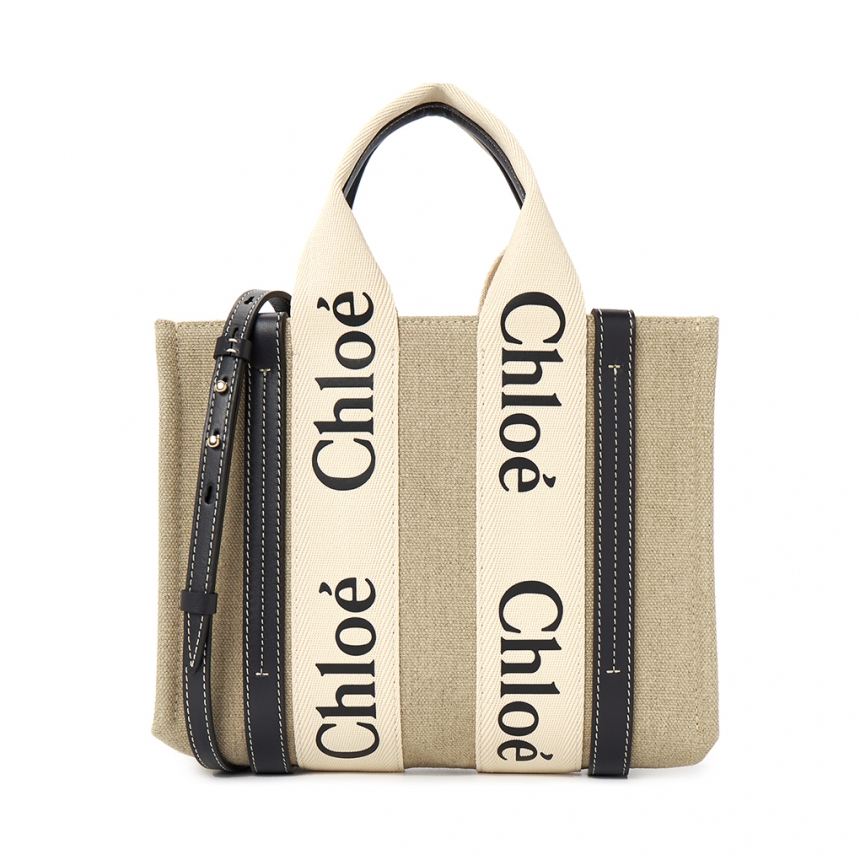 CHLOE 우디 스몰 토트백 CHC22AS397I26 91J