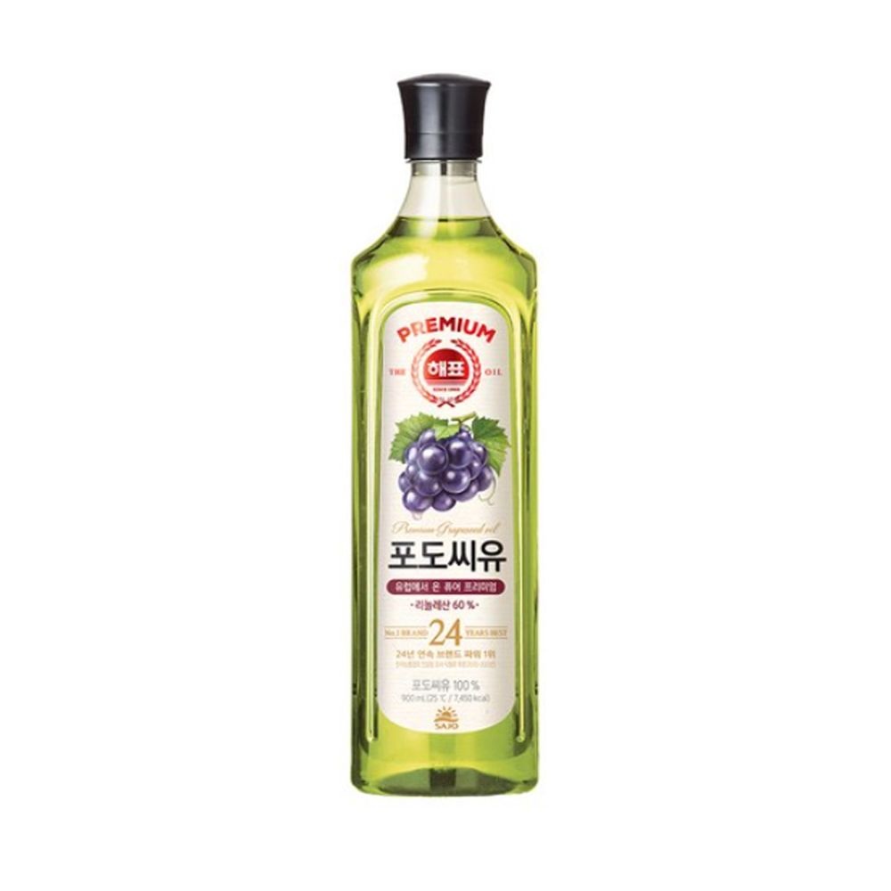 사조 해표 포도씨유 900ml x 3개