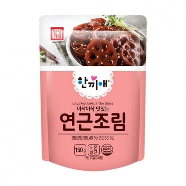 한성 한끼애 연근조림 150g