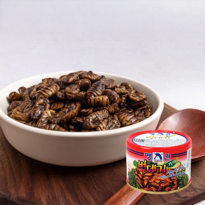 펭귄 번데기 가미 통조림 130g