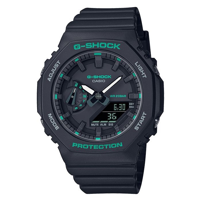 G-SHOCK 지샥 GMA-S2100GA-1A 아날로그 디지털 블랙 지얄오크 미니