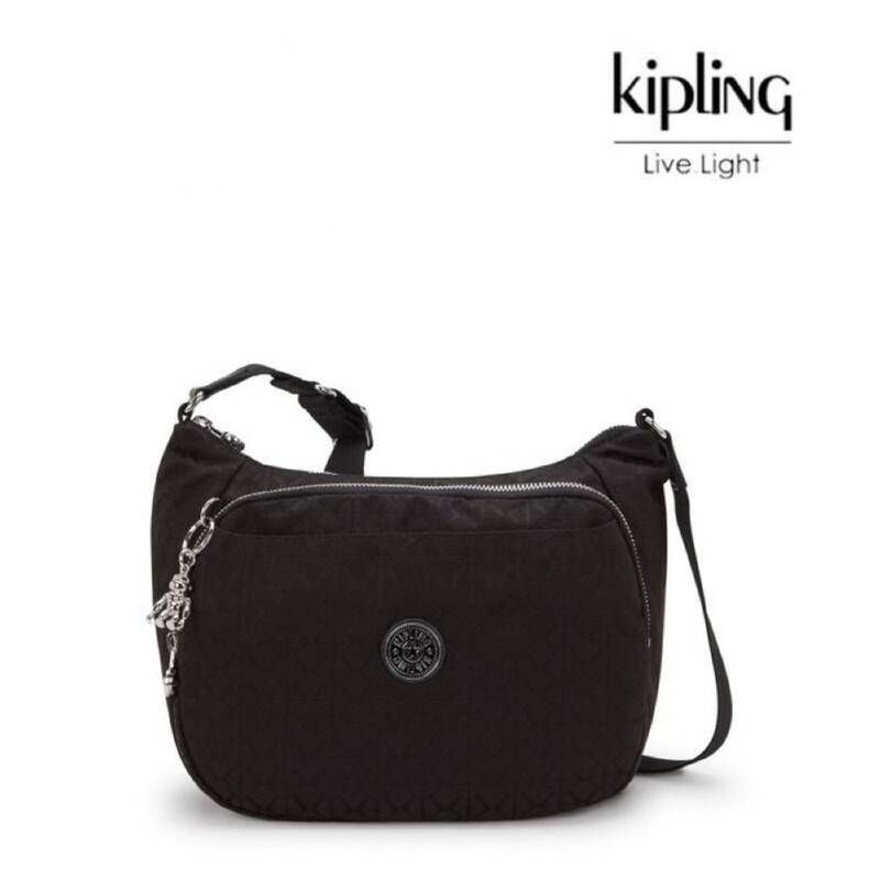 키플링 넉넉한 데일리 크로스백 누아 시그니처 JQ KPCBS18 NOSJ M7N3P8Q1 B7C2D9E4