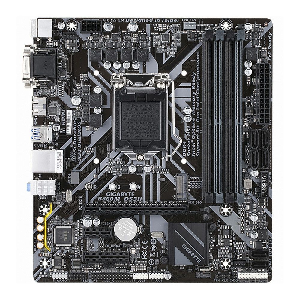 기가바이트 GIGABYTE B360M DS3H 듀러블에디션 (1151v2 소켓 / M-ATX) 중고