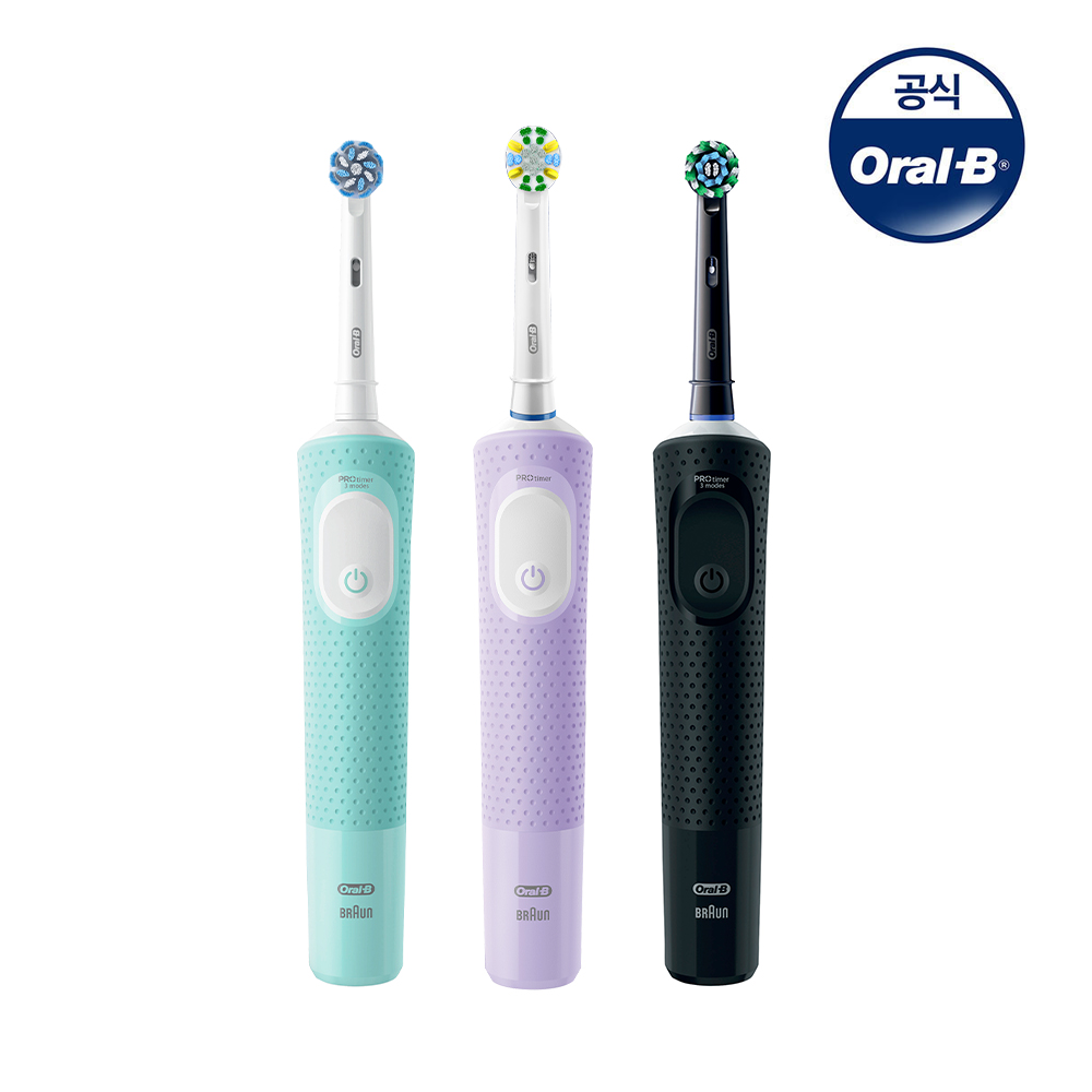 [TV상품]오랄비 전동칫솔 바이탈리티 프로 D103(라일락 미스트/민트그린/블...
