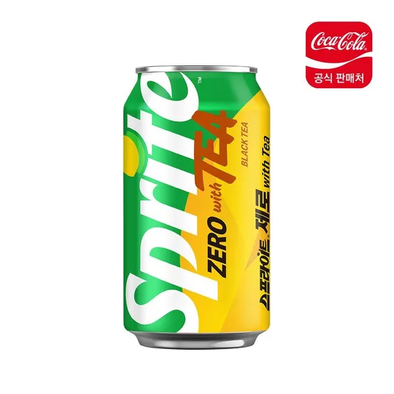 (본사직영) 스프라이트 제로 with TEA 350CAN X24