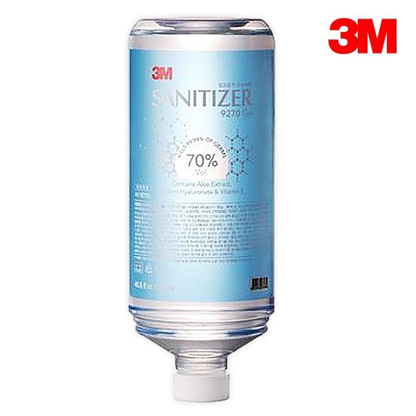 한국쓰리엠(주) 3M 리필 손소독제 새니타이저 1200ml 에탄올 70% 9270