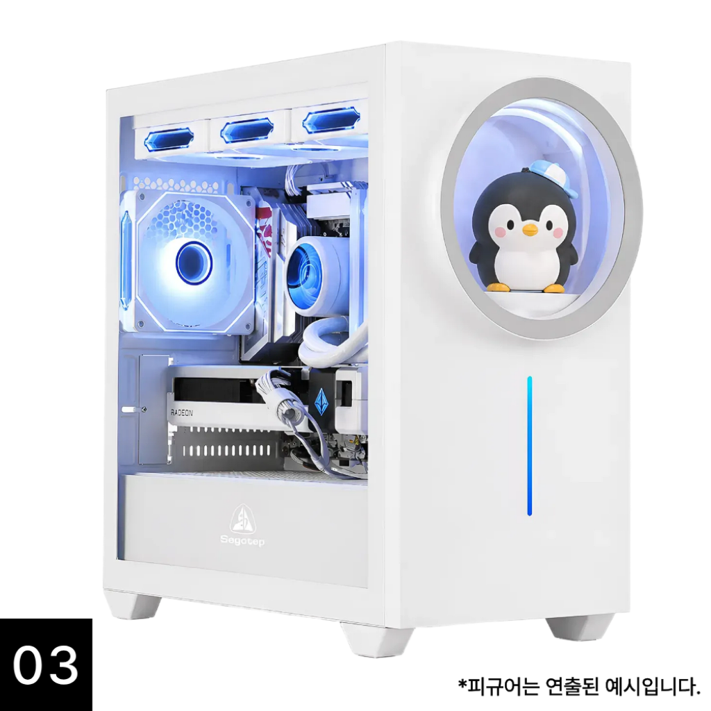 제이티컴퓨터 [제이티컴퓨터] 마이박스_03번 (i5-14400F, 32GB, 1TB, RTX 5060 Ti, 윈도우11) 데스크테리어 조립PC 아이온2 발로란트