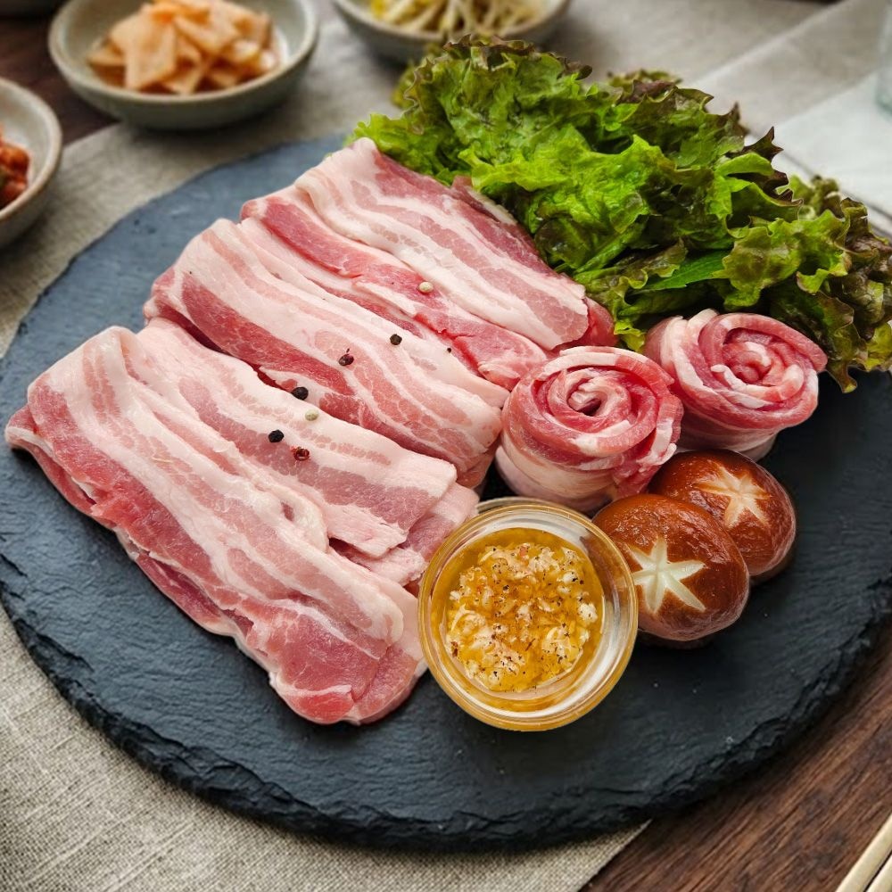 [롯데온]지방많은 이베리코 삼겹살 300g (8,840원/무료)