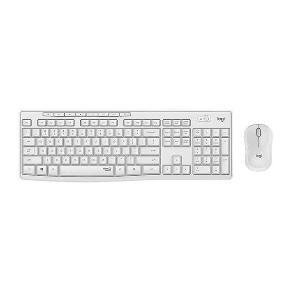 오피스디포 무소음 콤보세트 MK295 화이트 로지텍