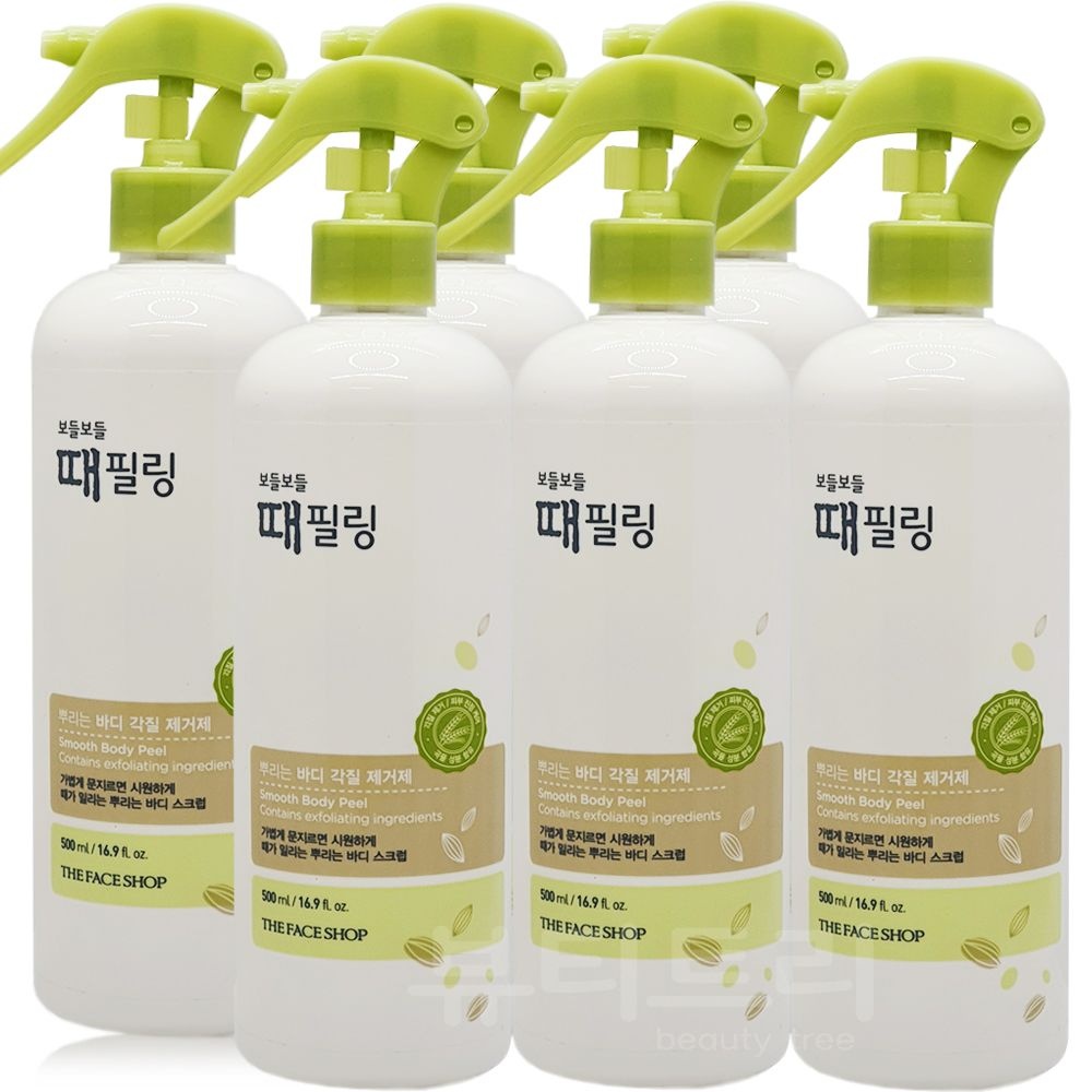 더페이스샵 보들보들 때필링 500ml X 6개
