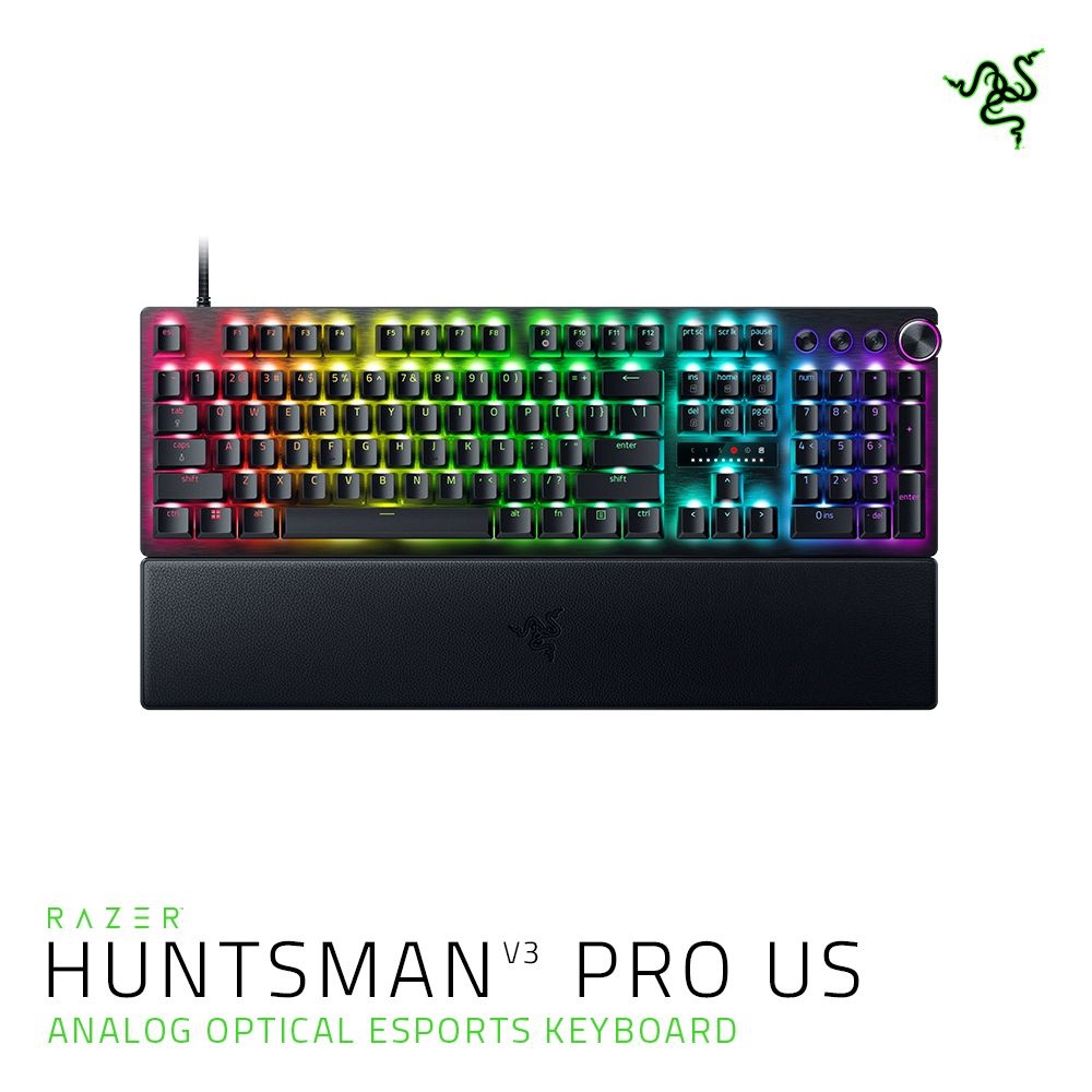 Razer 레이저코리아 Razer Huntsman V3 Pro US 헌츠맨 V3 프로 영문 유선게이밍 키보드