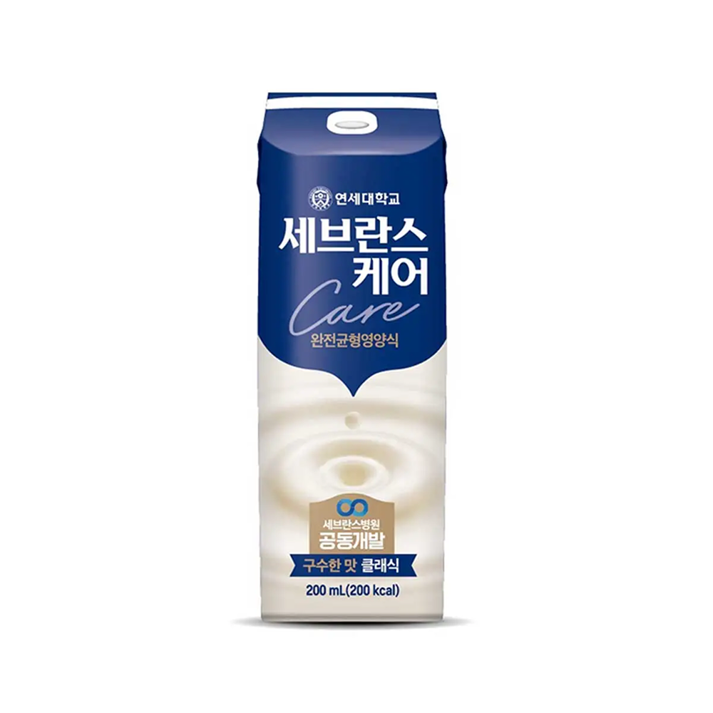 연세우유 [환자식/일상식사 대용식] 연세 세브란스 케어 200ml x 30_수술후 회복 환자영양식 마시는 유동식 구수한맛