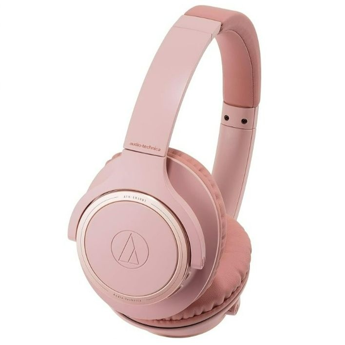 [해외] 오디오테크니카 Audio Technica ATH-SR30BT 무선 블루투스 헤드폰 핑크