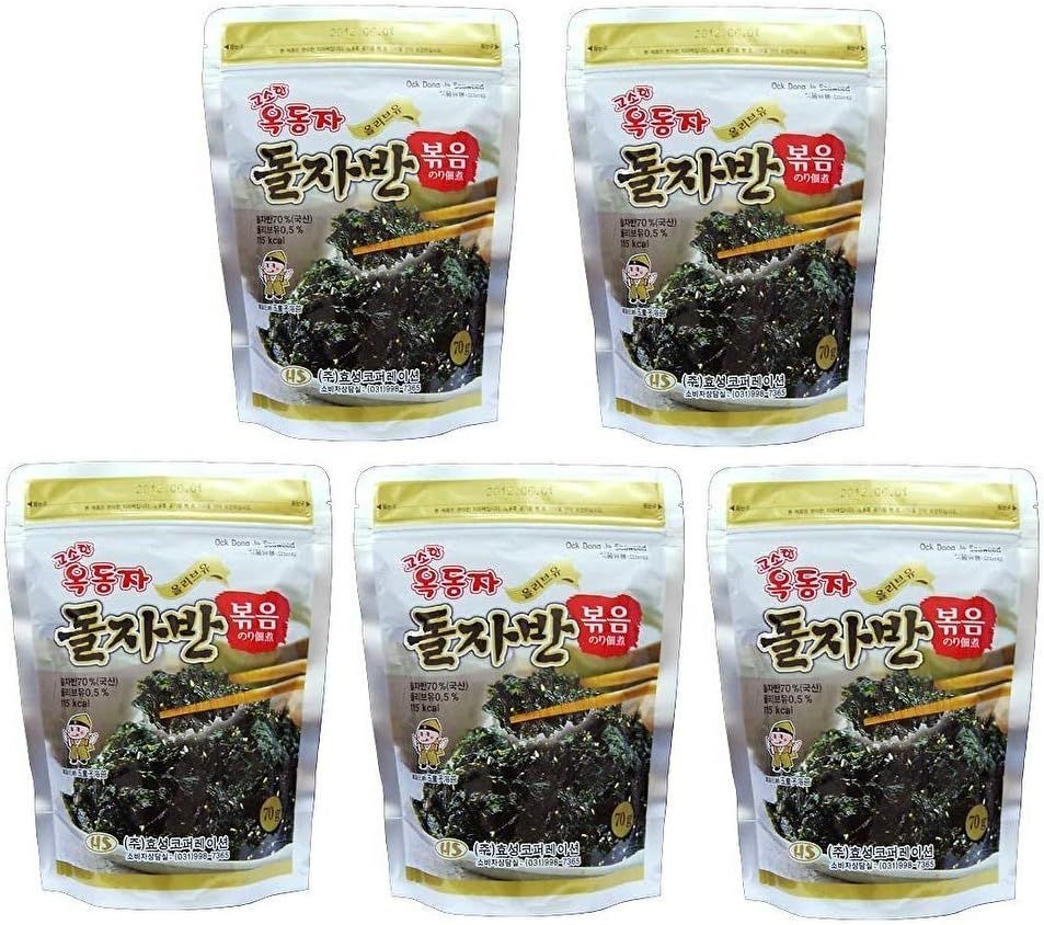 아마존 특가 타마도지 자반노리 25온스(70g) 후리카케 5개 세트 레귤러 맛