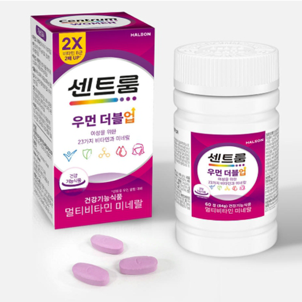 센트룸 우먼 더블업 60정 x 3개