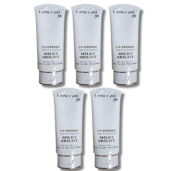 랑콤 유브이 엑스퍼트 유스 쉴드 밀키 브라이트 50ml 5개