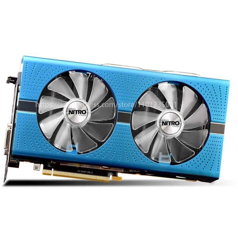 UnKnown [해외] 사파이어 니트로 + AMD RX590 8GB GDDR5 PCIe 3.0x16 그래픽 카드 양호한 상태