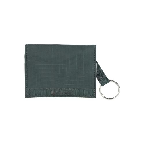 레스포색 LESPORTSAC 미드나잇 그린 스냅 카드 케이스 1318.R190